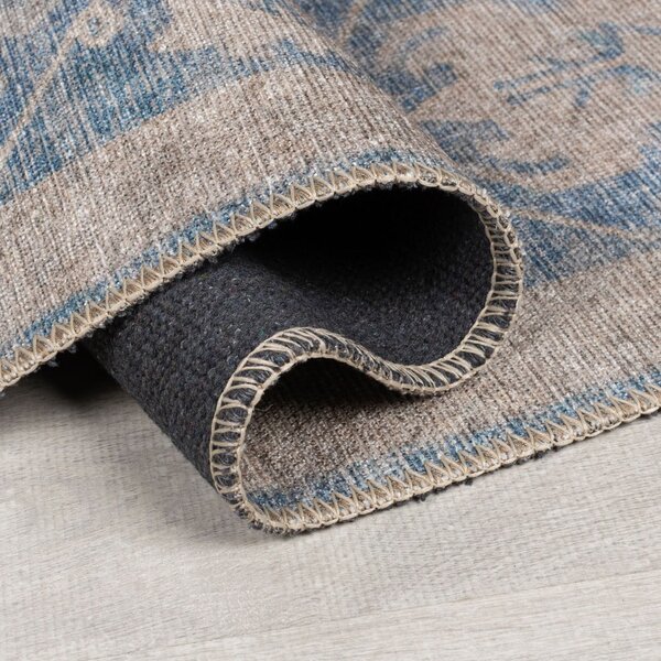 Modra pralna preproga 190x290 cm Orelia Global – Flair Rugs