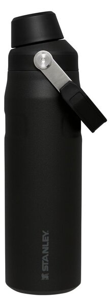 Črna termovka iz nerjavečega jekla 700 ml IceFlow™ Bottle Fast Flow Black – Stanley