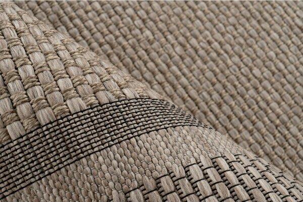 RAVNO TKANA PREPROGA 80/150 cm tkano naravne barve