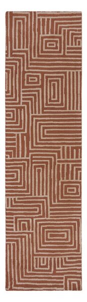 Tekač v barvi terakote 80x300 cm Kylo – Flair Rugs
