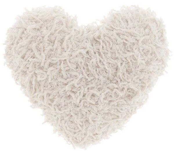 Dekorativna blazina ROMEO HEART 45x45 cm, kremna