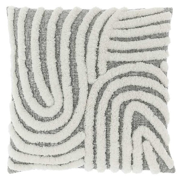 Okrasna blazina CATY 45x45 cm, temno siva
