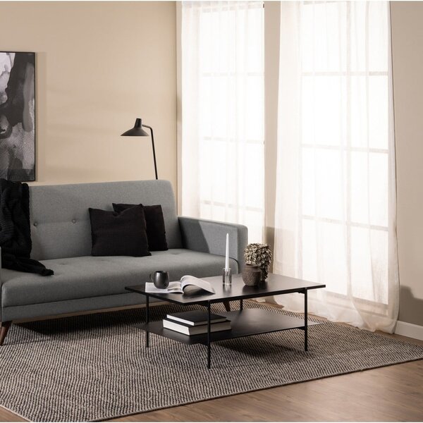 Črna mizica 115x60 cm Angus - Actona
