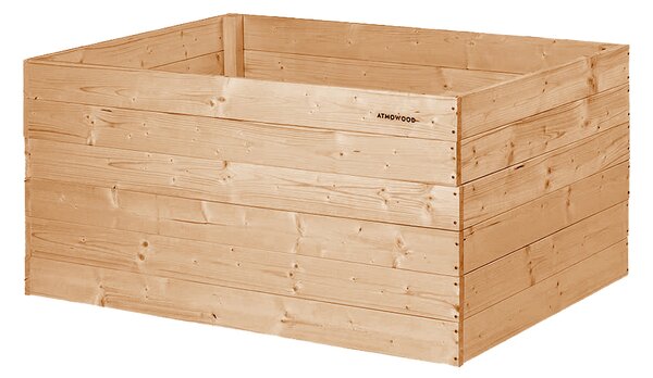 ATMOWOOD Visoka greda iz macesna 120 x 80 x 60 cm