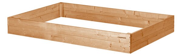 ATMOWOOD Visoka greda iz macesna 160 x 100 x 20 cm