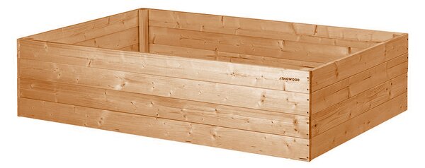 ATMOWOOD Visoka greda iz macesna 160 x 100 x 40 cm