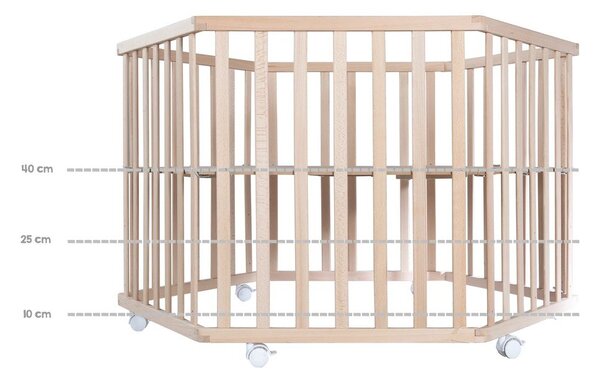 Stajica iz masivne bukve 119x104 cm – Roba