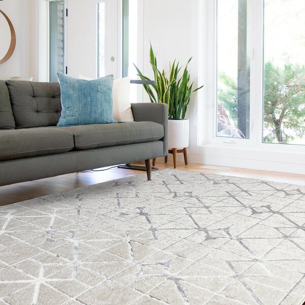 Preproga v srebrno roza barvi 150x80 cm Aurora - Asiatic Carpets