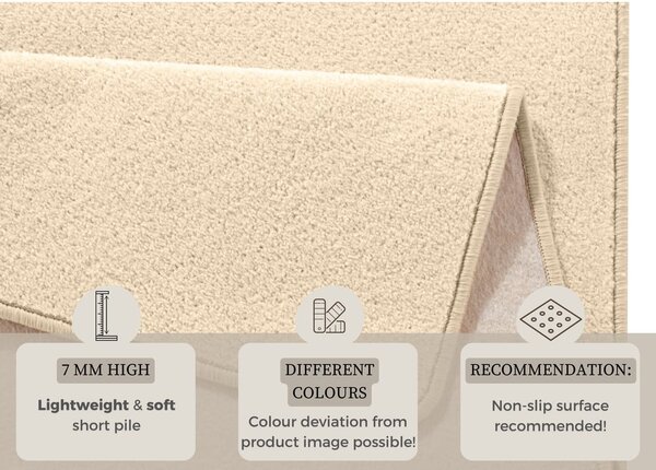 Bež preproga 133x195 cm Fancy – Hanse Home