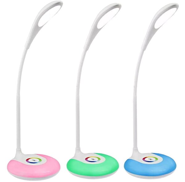 Moderna LED 256 RGB svetilka namizna USB touch