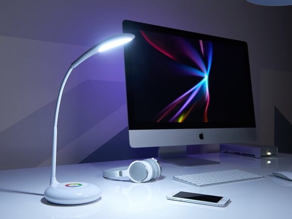 Moderna LED 256 RGB svetilka namizna USB touch