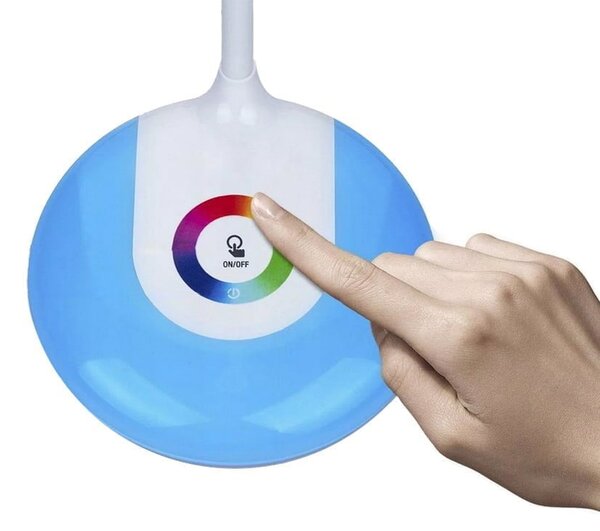 Moderna LED 256 RGB svetilka namizna USB touch
