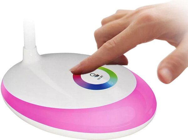 Moderna LED 256 RGB svetilka namizna USB touch