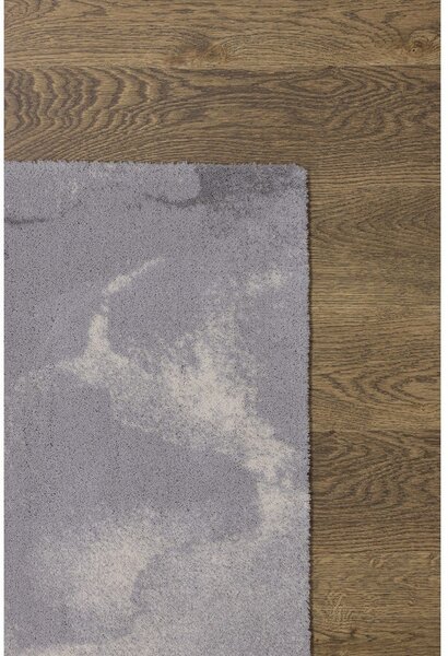 Siva volnena preproga 160x240 cm Cirrus – Agnella