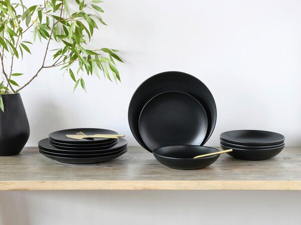 Creatable Jedilni Servis Magic Black Coupe, 12-Delni