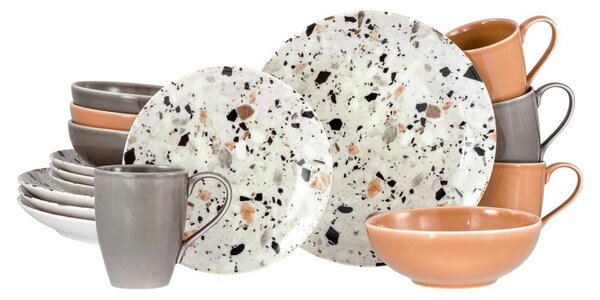 Creatable Kombinirani Servis Terrazzo, 16-Delni