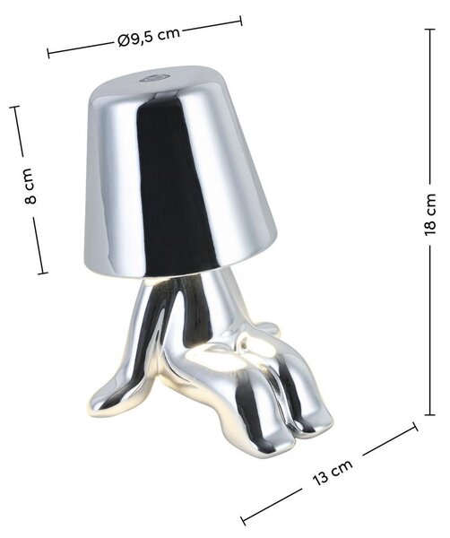 Mömax Okrasna Led-svetilka Fesch