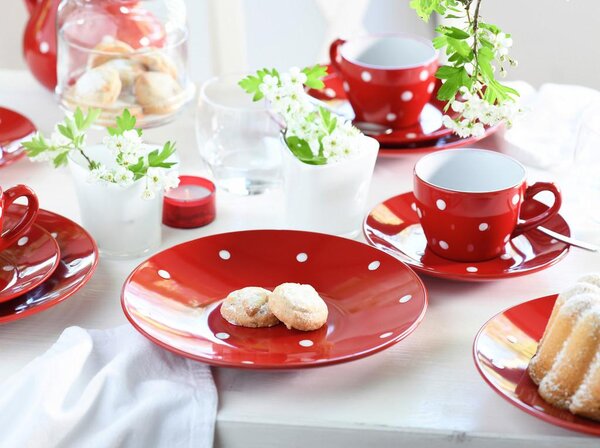 Creatable Kavni Servis Polka Dots, 18-Delni
