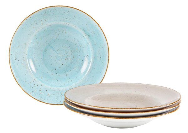 Creatable Set Krožnikov Za Testenine Vintage Nature Bunt, 4-Delni