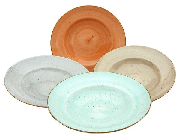 Creatable Set Krožnikov Za Testenine Vintage Nature Bunt, 4-Delni