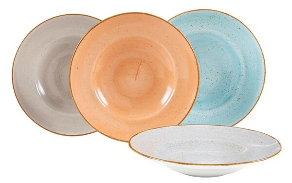 Creatable Set Krožnikov Za Testenine Vintage Nature Bunt, 4-Delni