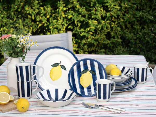 Creatable Kombinirani Servis Summer Stripes, 16-Delni