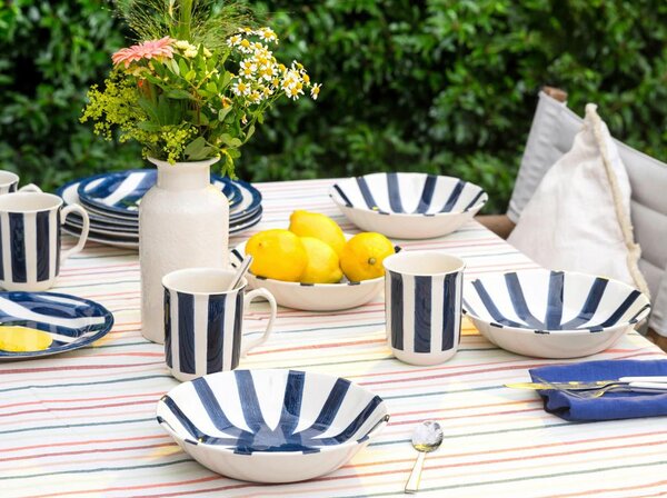 Creatable Kombinirani Servis Summer Stripes, 16-Delni