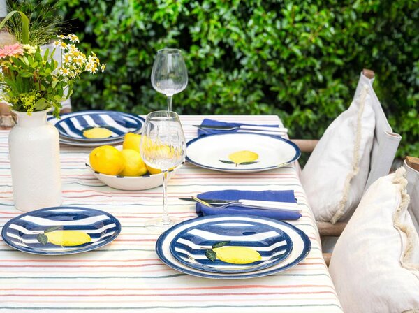 Creatable Kombinirani Servis Summer Stripes, 16-Delni