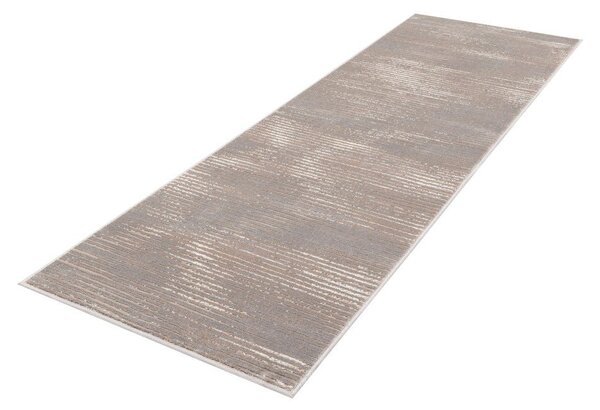 Sivo-bež tekač 80x300 cm Soft Gik P – FD
