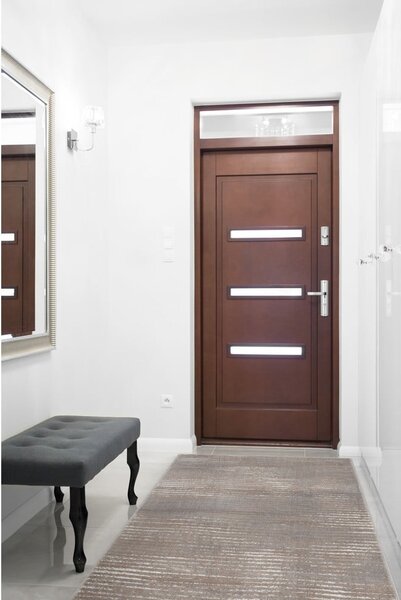 Sivo-bež tekač 67x200 cm Soft Gik P – FD