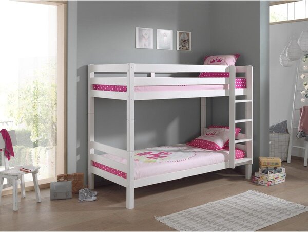 Bela pograd otroška postelja 90x200 cm Pino – Vipack