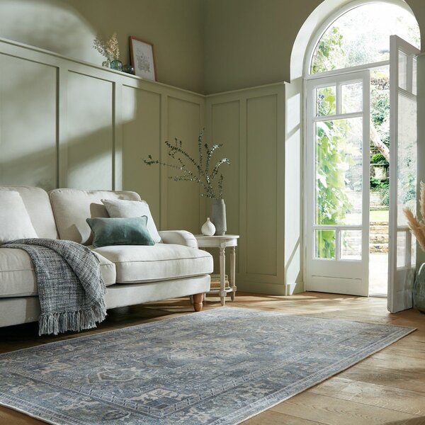 Zelena pralna preproga iz mešanice recikliranih vlaken 80x150 cm Windsor – Flair Rugs