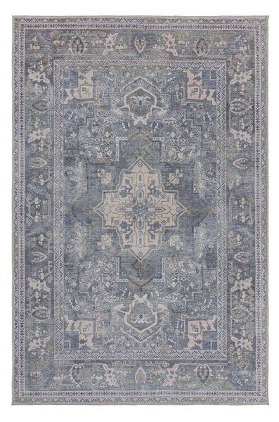 Zelena pralna preproga iz mešanice recikliranih vlaken 80x150 cm Windsor – Flair Rugs