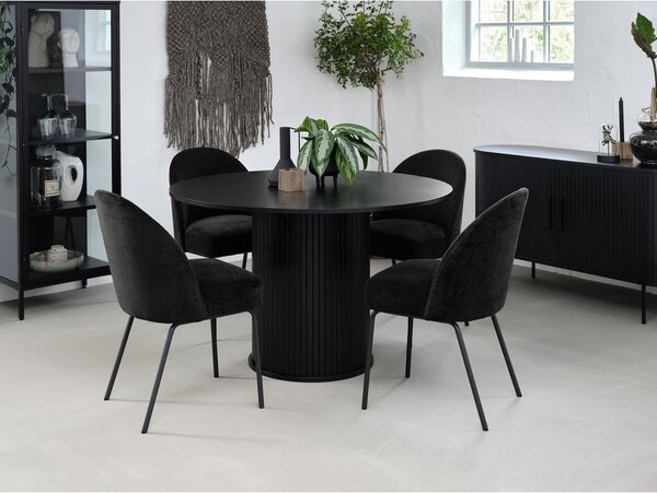 Črn jedilni stol Creston – Unique Furniture