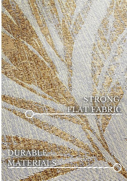 Bela/v zlati barvi zunanja preproga 120x180 cm Leonie – Villeroy&Boch