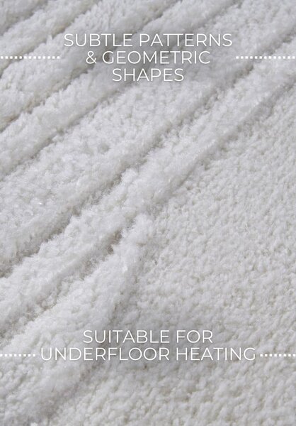 Kremno bela preproga 160x235 cm Bartoux Cream White – Elle Decoration