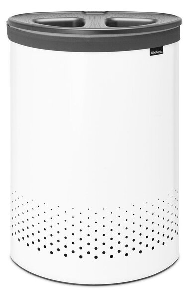 Bel kovinski koš za perilo 55 l Selector – Brabantia