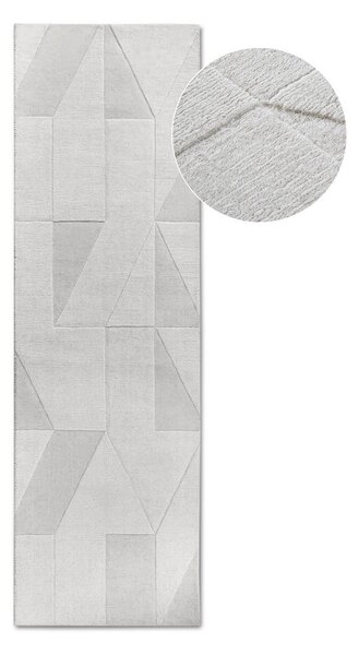 Kremno bel ročno tkan volnen tekač 80x250 cm Ursule – Villeroy&Boch