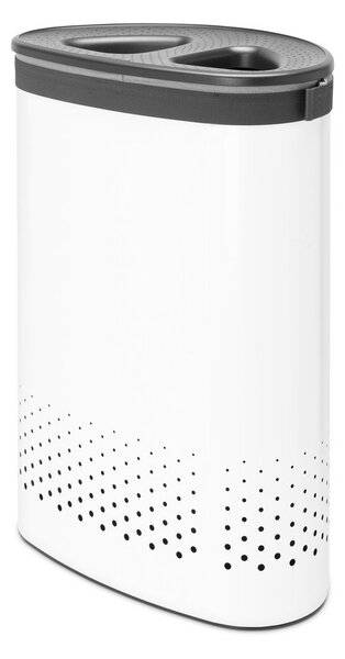 Bel kovinski koš za perilo 55 l Selector – Brabantia