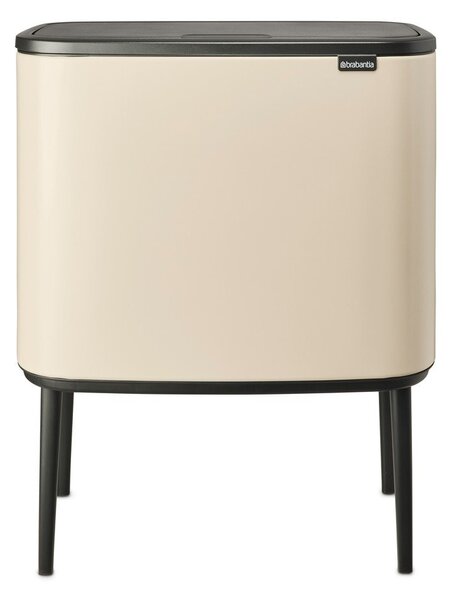 Bež jeklen koš za smeti na dotik 36 l Bo Touch Bin – Brabantia