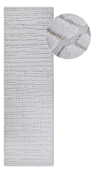 Kremno bel tekač 80x240 cm Artistique Cream White – Elle Decoration