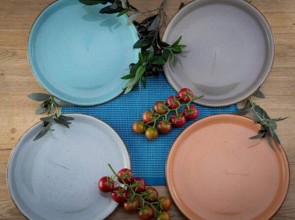 Creatable Set Krožnikov Za Pico Vintage Nature Bunt, 4-Delni