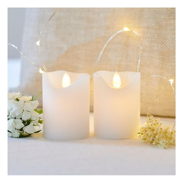 LED sveče v kompletu 2 ks (višina 6,5 cm) Sara Mini – Sirius