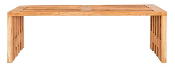 Vrtna klop iz tikovine House Nordic Benidorm, 140 x 35 cm