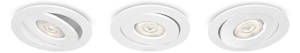 Philips 59183/31/16 - SET 3x LED Vgradna svetilka ASTEROPE LED/4,5W/230V