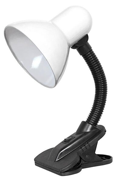 Top Light - Luč s sponko 1xE27/60W/230V bela