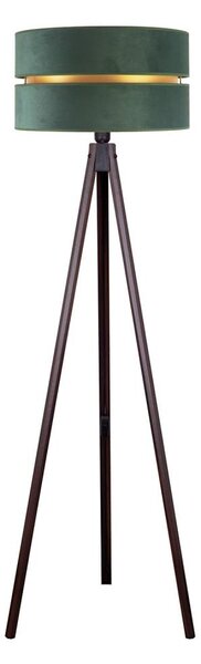 Duolla - Talna svetilka DUO 1xE27/60W/230V pr. 44 cm zelena/wenge