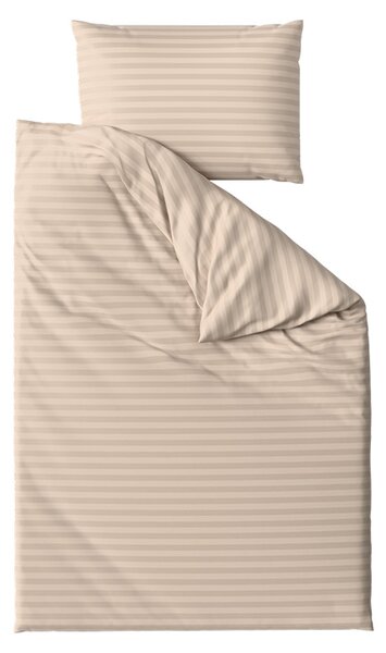 Hotelska posteljnina iz mikrovlaken JASMINE bež - črta 2 cm Dimenzija posteljnine: 70 x 90 cm | 140 x 220 cm