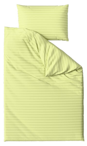 Hotelska posteljnina iz mikrovlaken JASMINE pistacija - črta 2 cm Dimenzije posteljnine: 70 x 90 cm | 140 x 220 cm