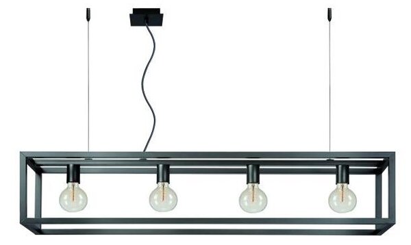 Lucide 31472/04/15 - Obesna svetilka ORIS 4xE27/60W/230V